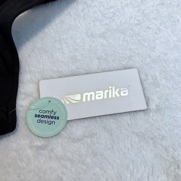 Marika NWT Black Sports Bra Women XS - Picture 8 of 10